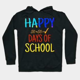 100 Days Of School Teacher And Student T-Shirt Hoodie